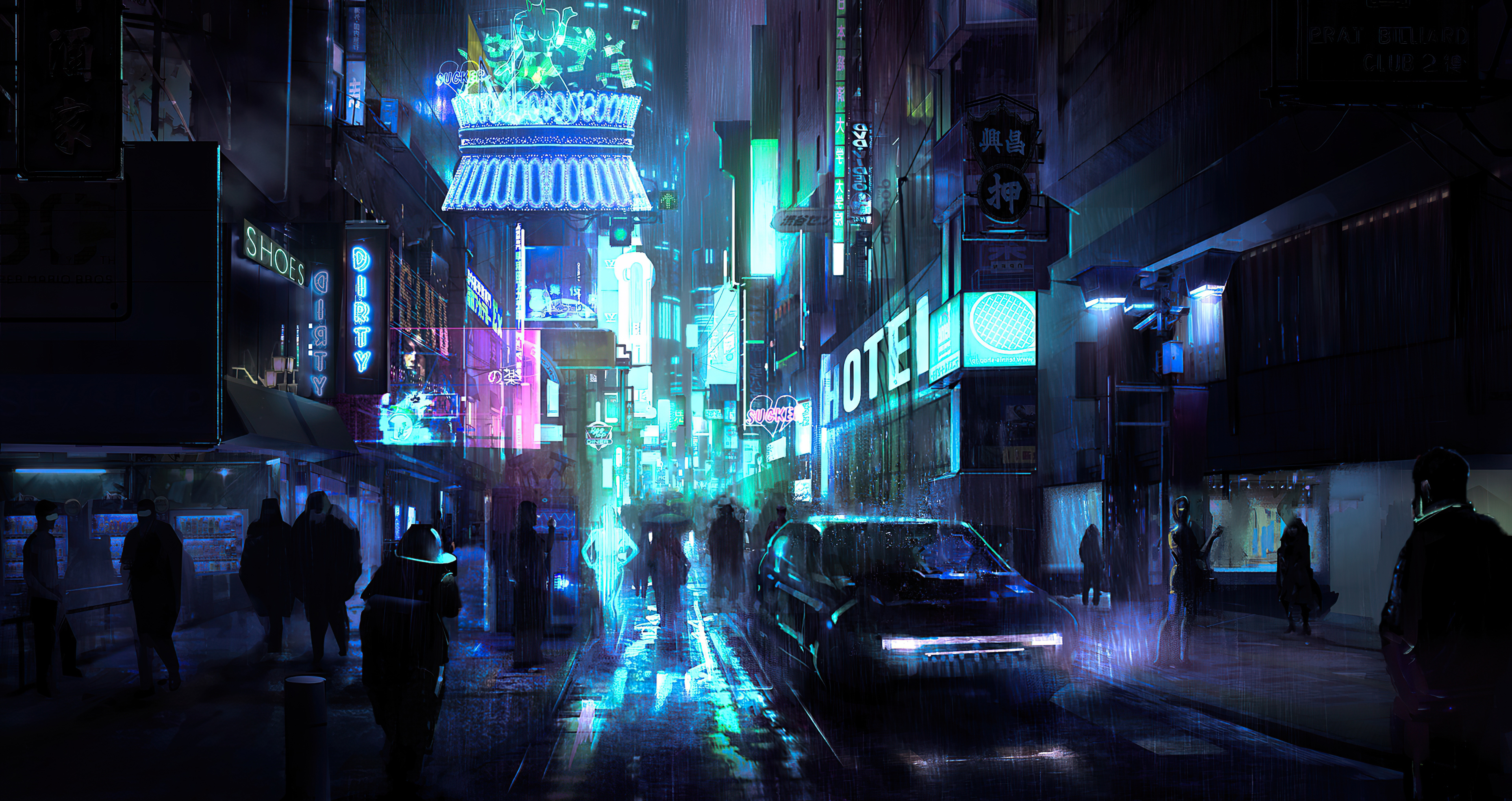 Cyberpunk HD Wallpaper 4k