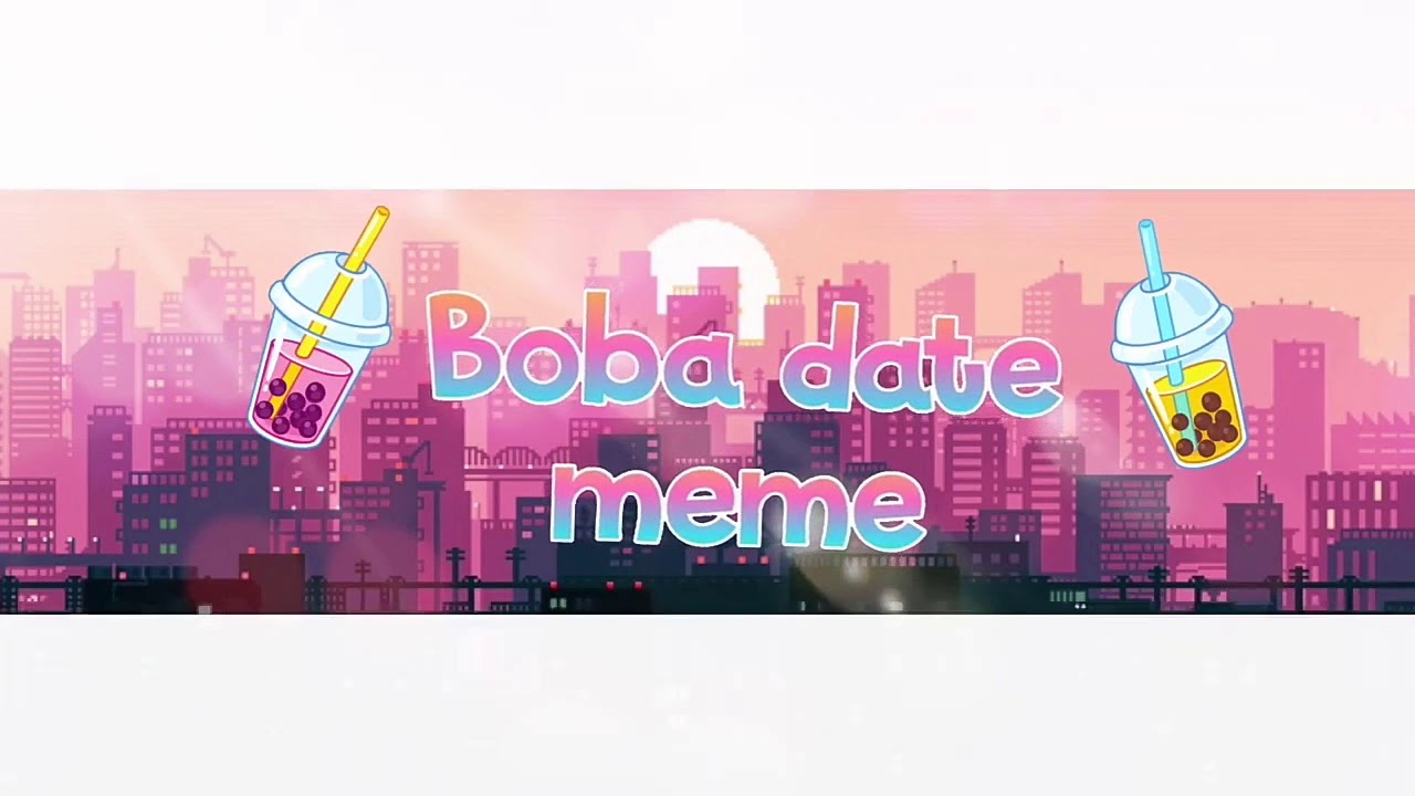 Boba Date Meme Gacha Life Background By Izzil Y
