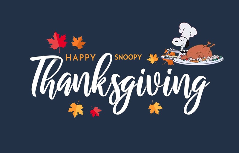 Snoopy Thanksgiving Wallpaper