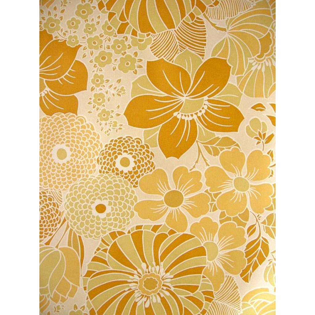 Vintage 70s Wallpaper