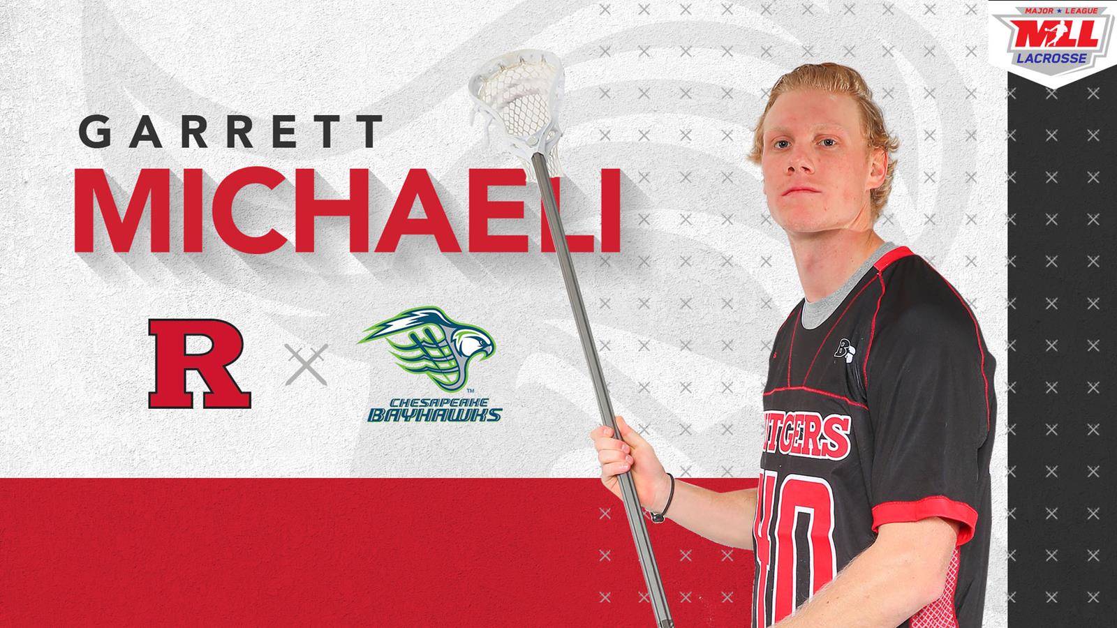 Garrett Michaeli Selected By Chesapeake Bayhawks Rutgers