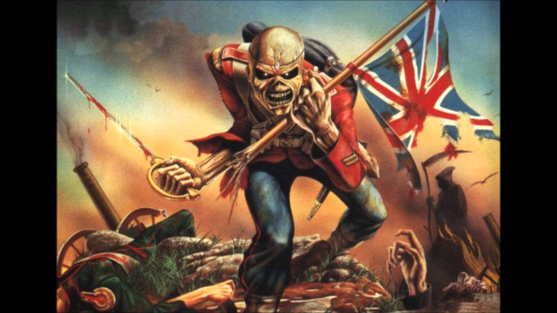 Iron Maiden The Trooper HD With Lyrics