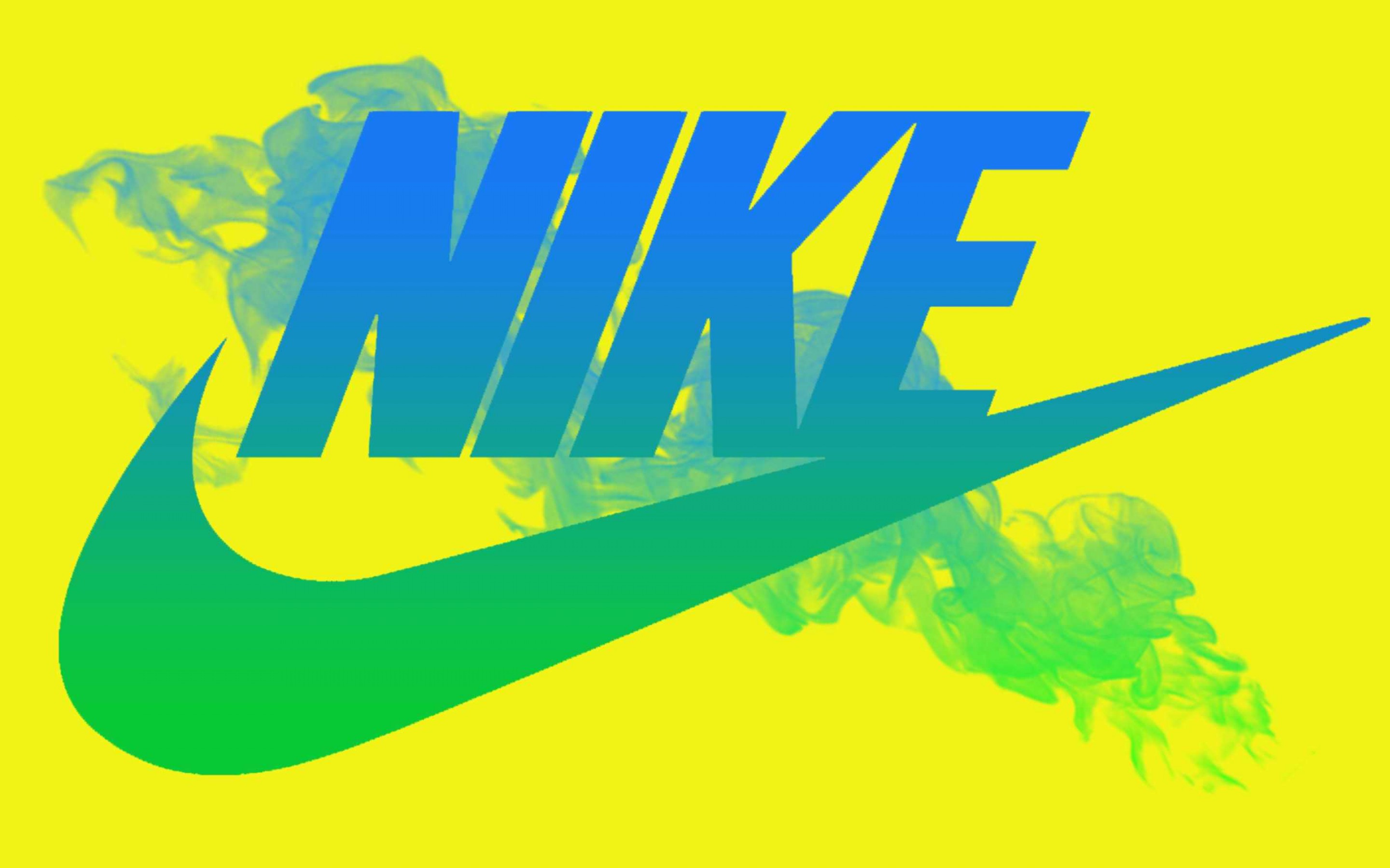 Pics Photos Yellow Nike Logo Wallpaper