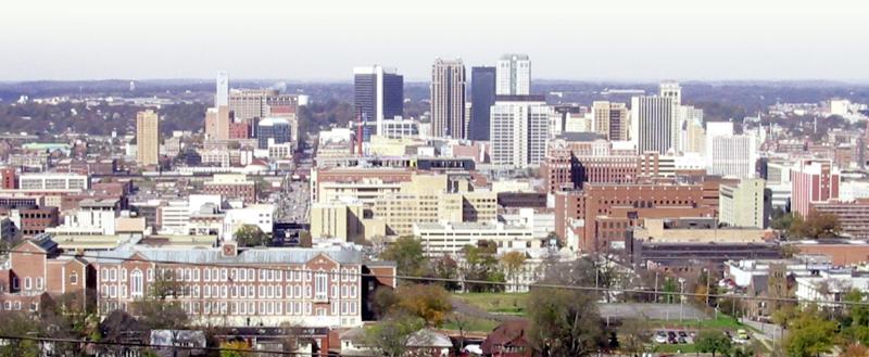 Free download the birmingham al skyline [800x329] for your Desktop