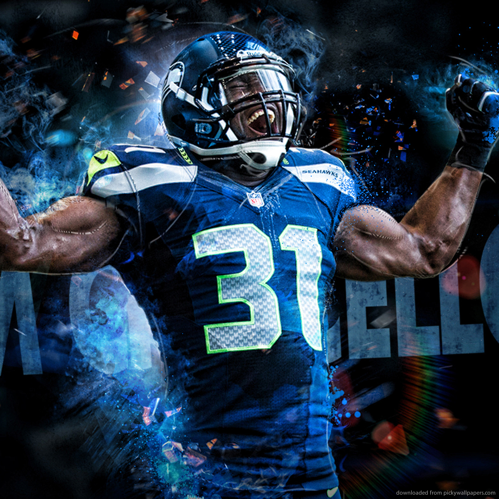 Download Seattle Seahawks Kam Chancellor wallpaper for iPad