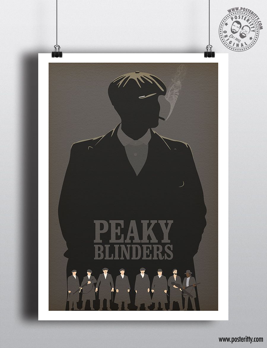 Peaky Blinders Minimalist Poster Posteritty