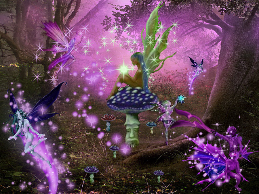 Enchanted Fairy Forest By Tgirlshayna