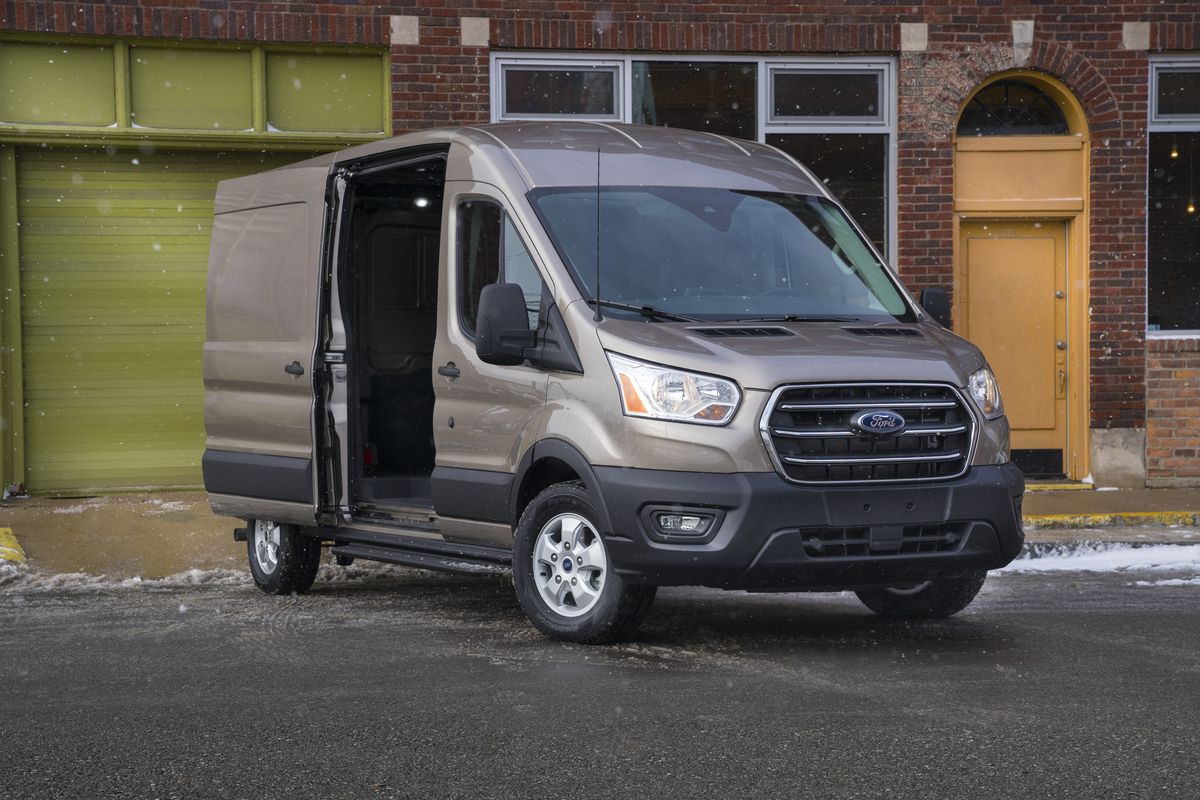 Ford Announces An All Electric Transit Cargo Van