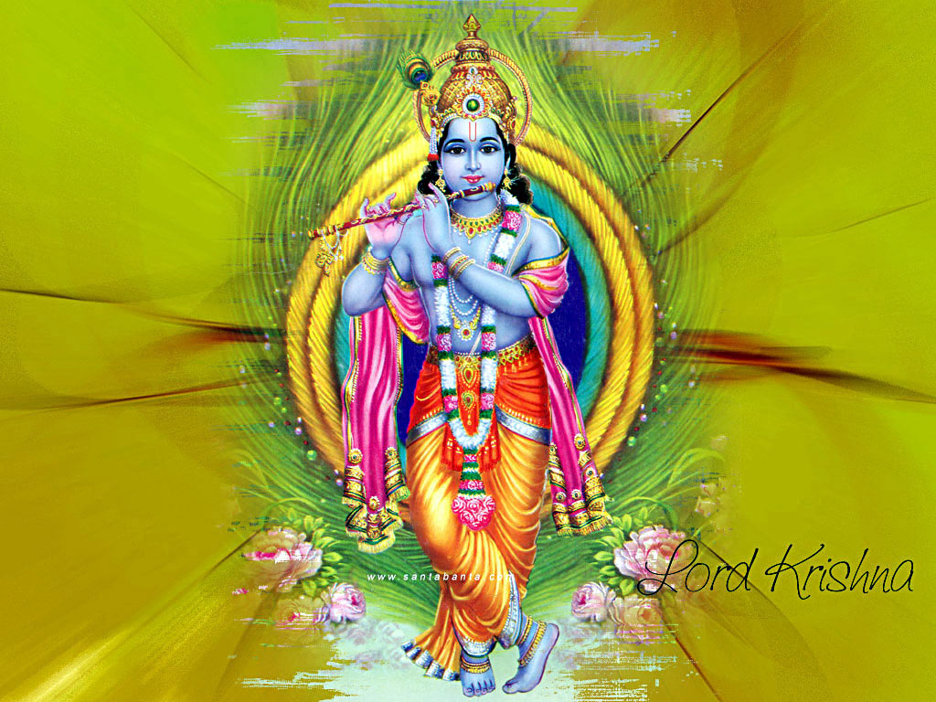 Shri Krishna Hindu God Wallpaper