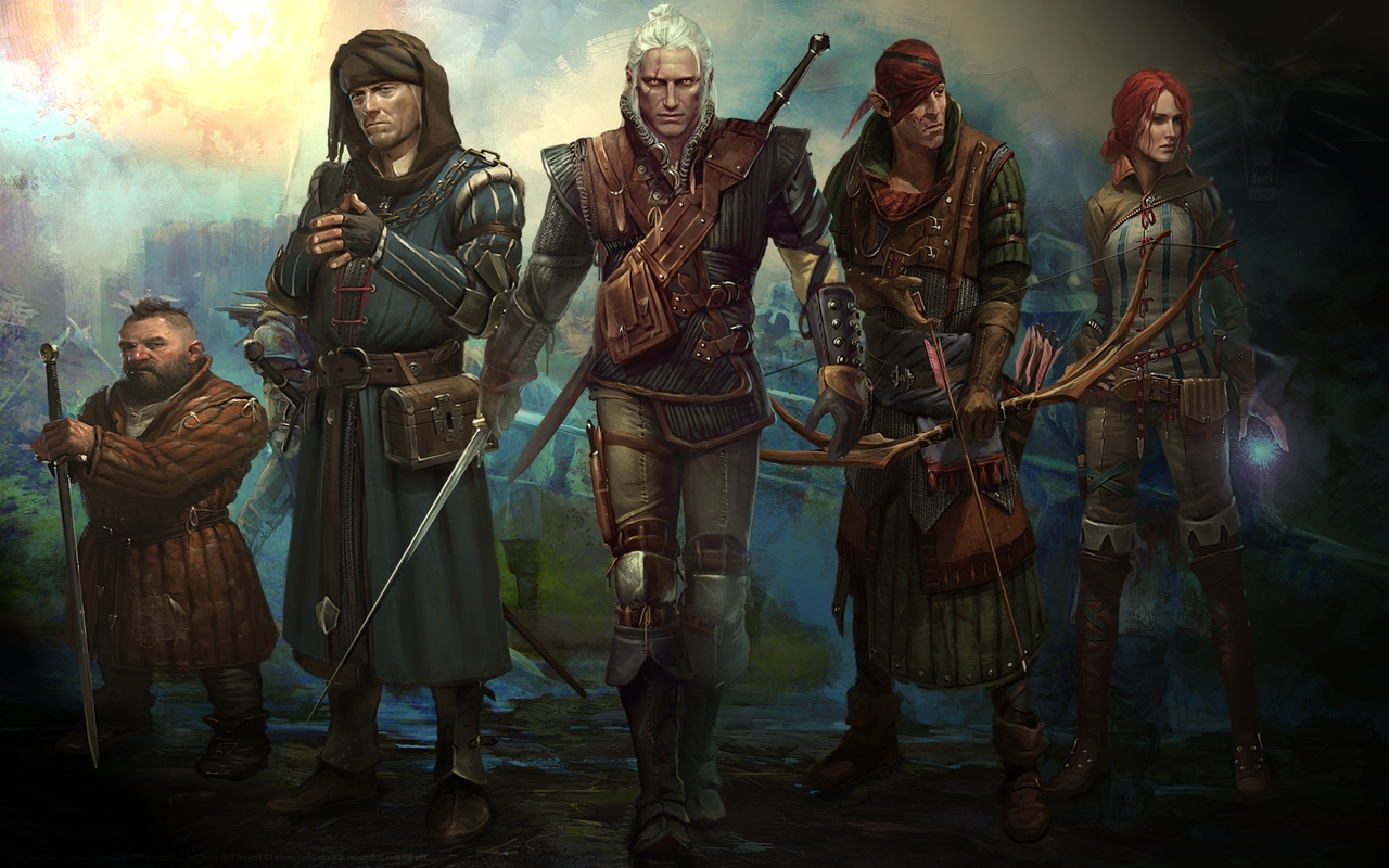 Triss Merigold Geralt Assassins Of Kings Iorveth Zoltan Ro People HD