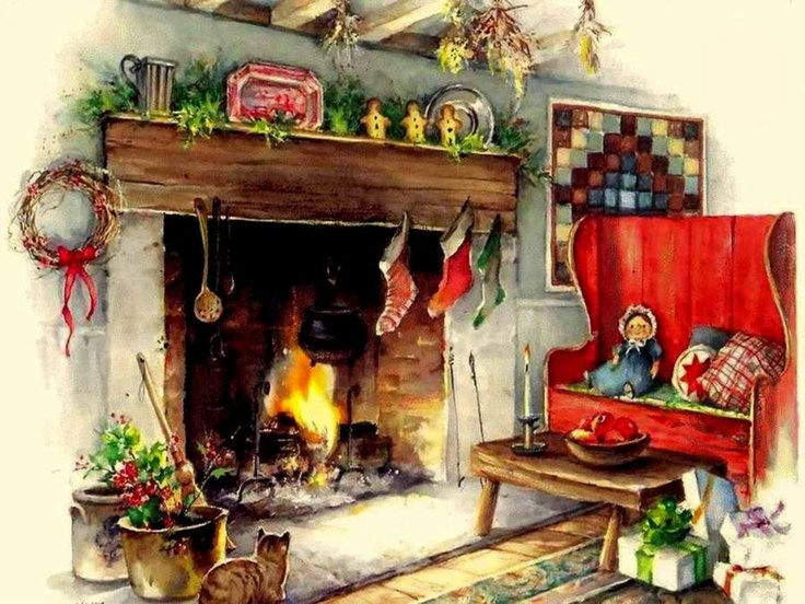 Country Cozy I Want This Fireplace Christmas