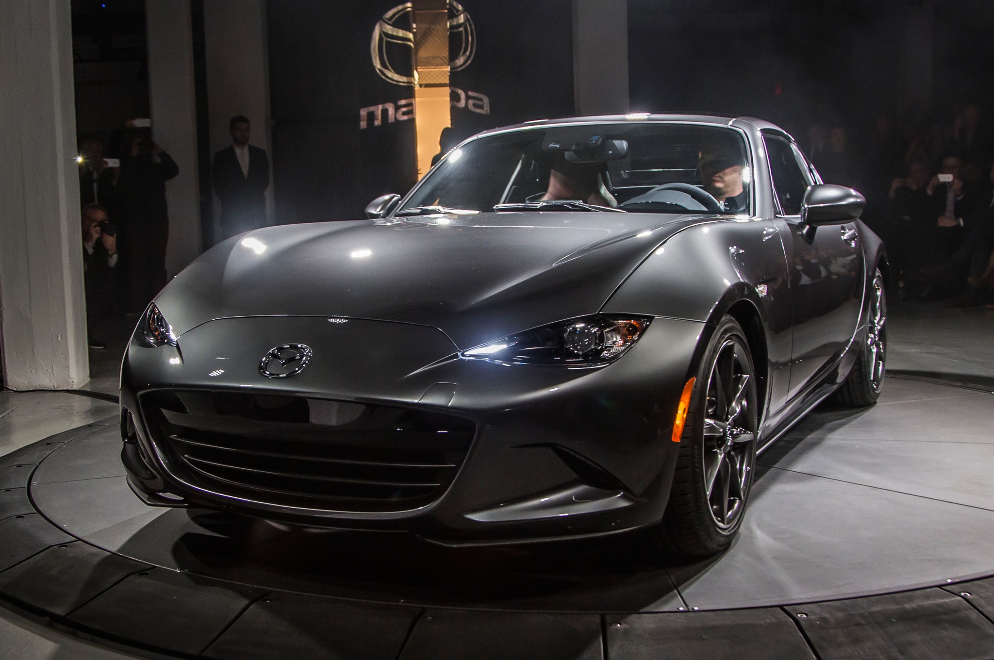 Mazda Mx Rf Debuts In New York With A Power Targa