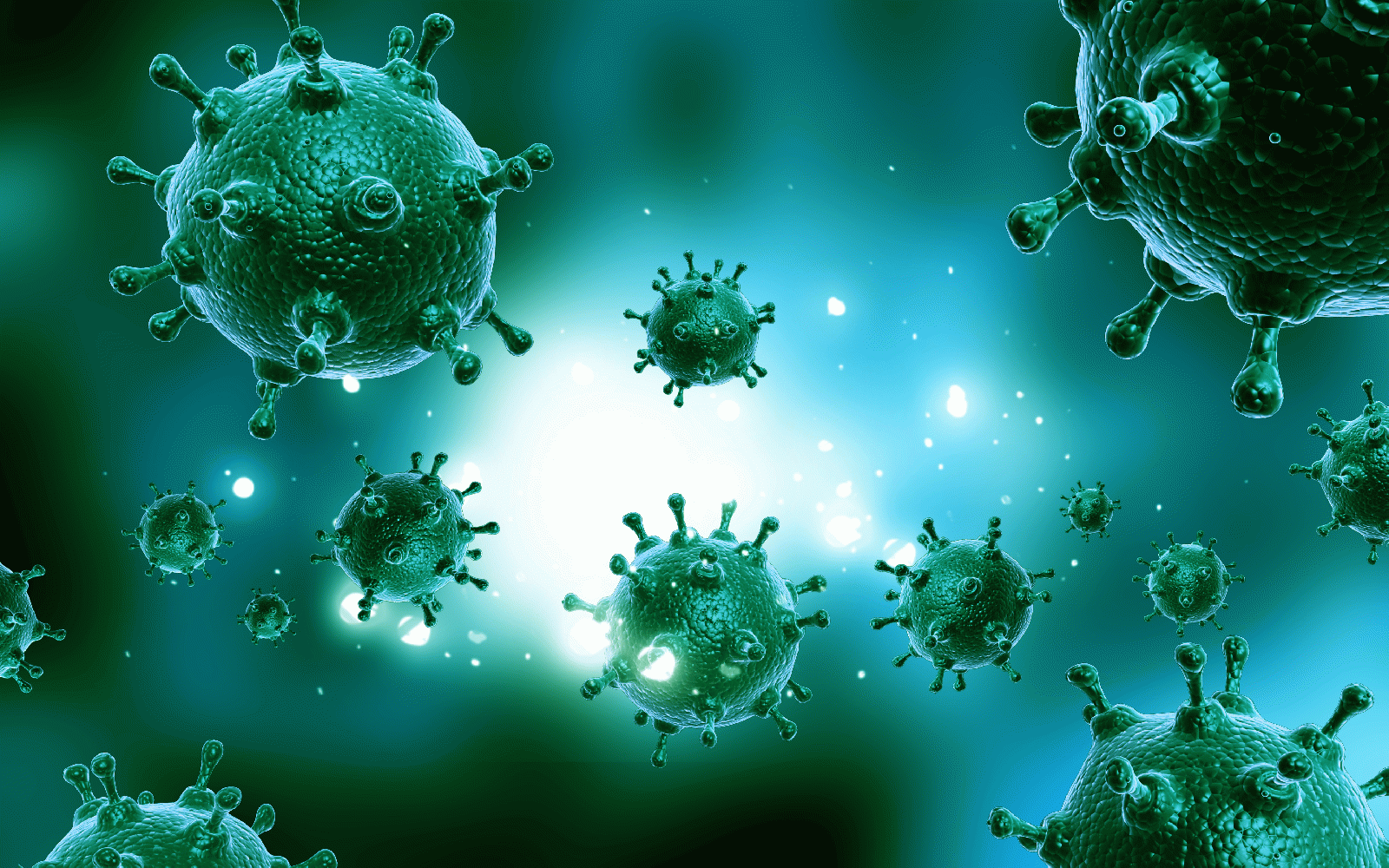 Bacteria Wallpaper Top Background