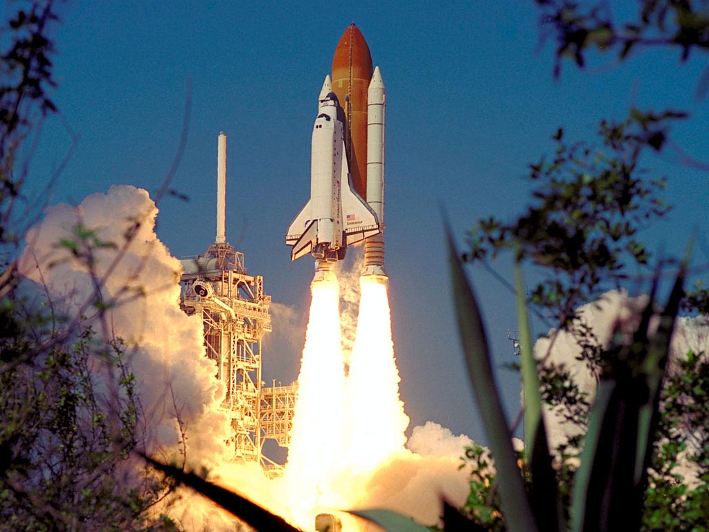 Space Shuttle Launch Wallpaper