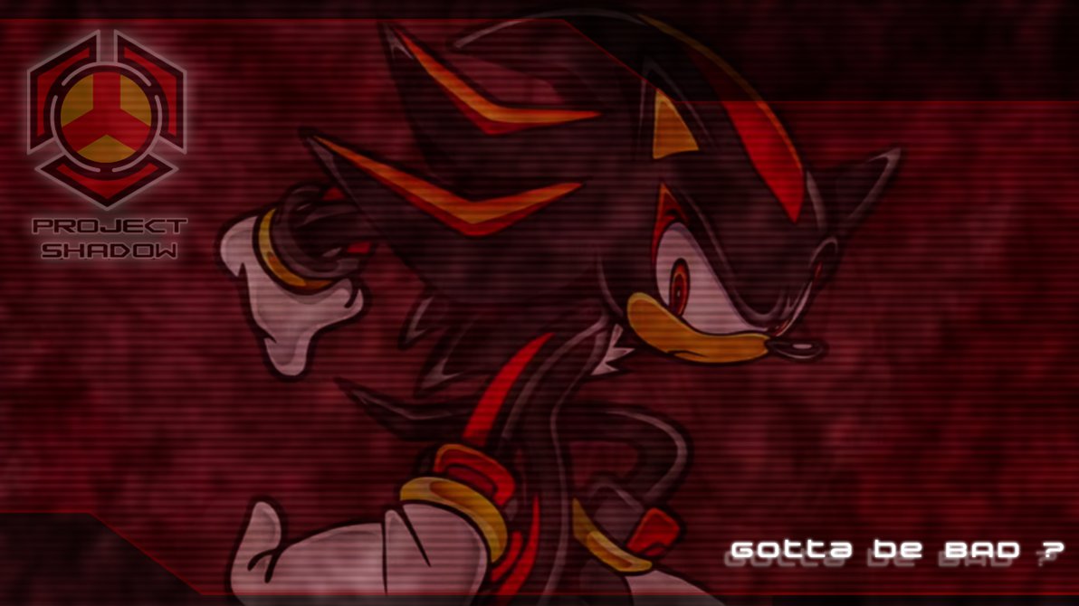 Sonic Adventure Shadow The Hedgehog Wallpaper By Mikedarko On