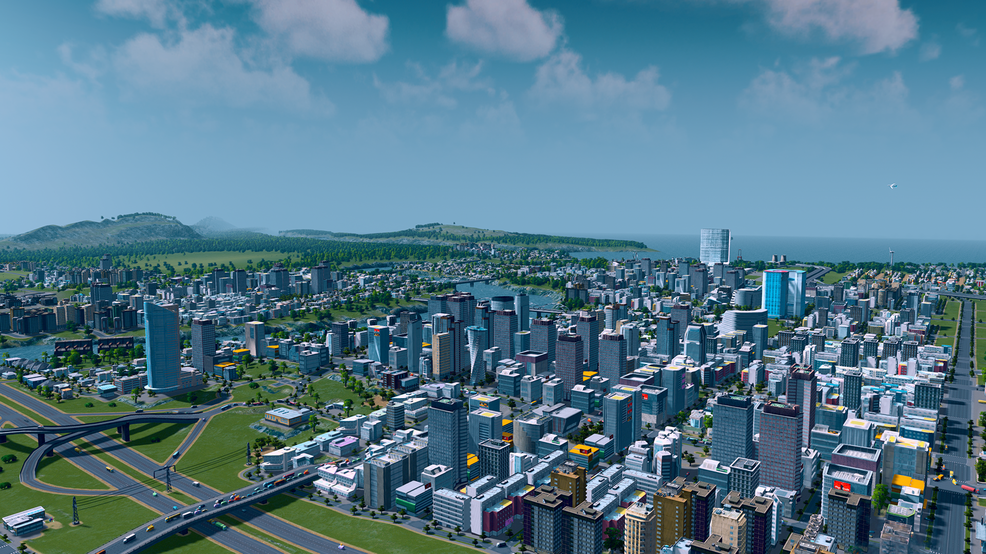 Cities Skylines HD Wallpaper Background Image