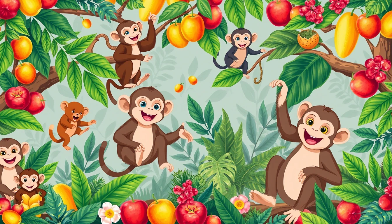 🔥 Download Wallpaper With Monkeys by @timothyh39 | Wallpapers with ...