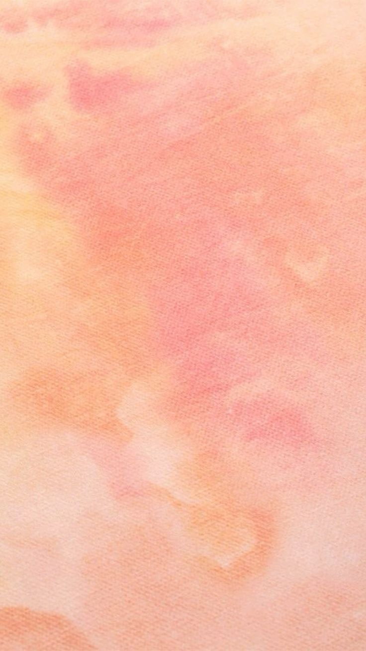 Peach Aesthetic Wallpaper With Heart Pattern
