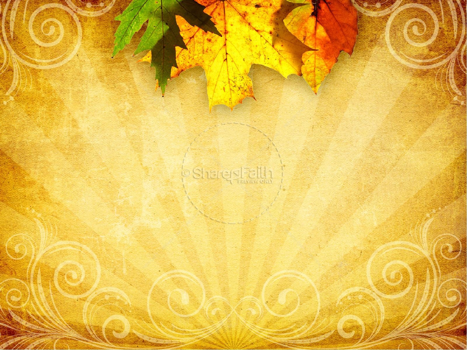 Thanksgiving Happy Presentation For Web Powerpoint