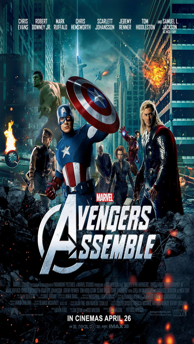 The Avengers Iphone Wallpaper 640x1136