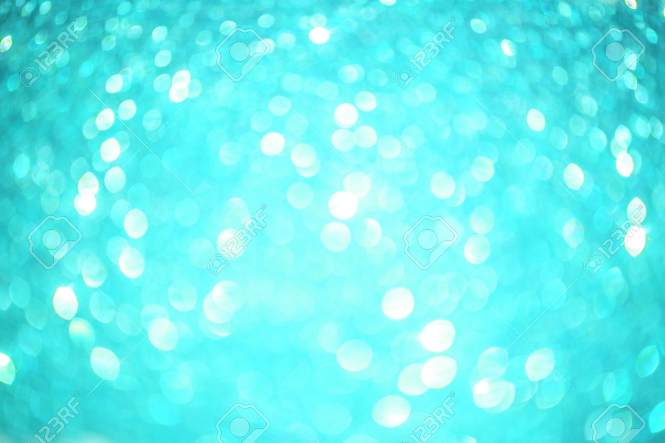 Aqua Blue Glitter Sparkle Background Stock Photo Picture And