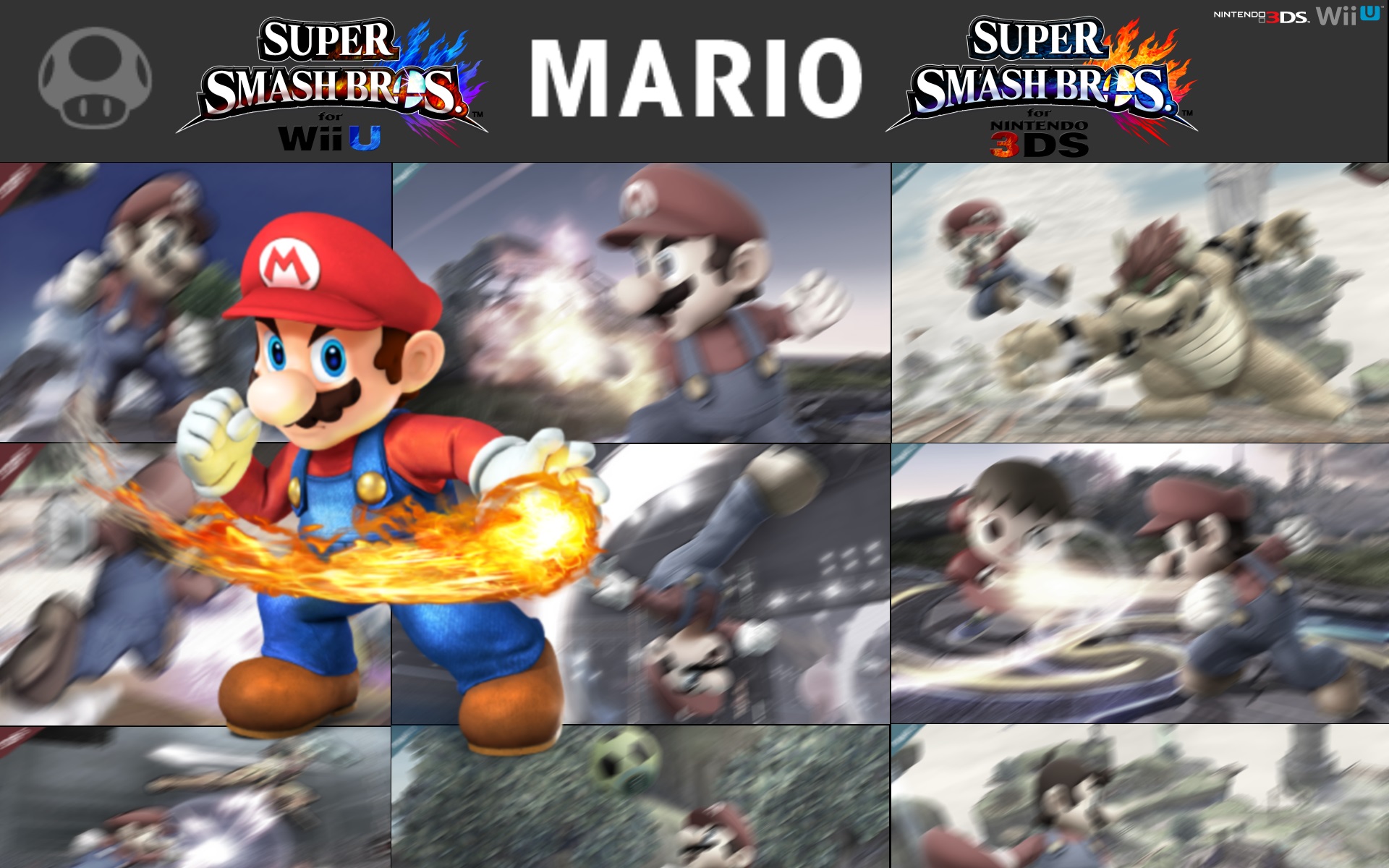 Super Smash Bros Wallpaper Mario By Hylianluke Fan Art Games