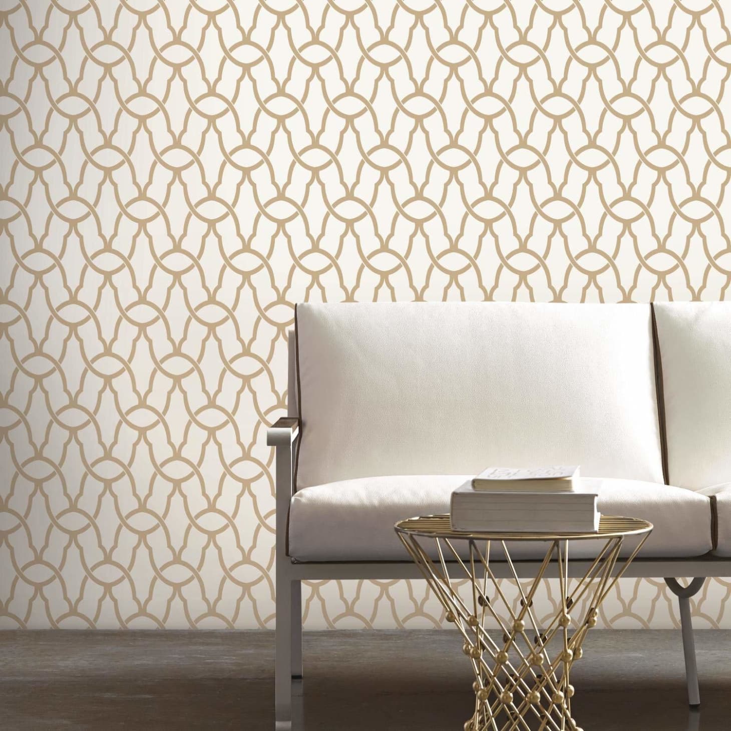 The Easiest Removable Patterned Wallpaper You Can Buy On Amazon