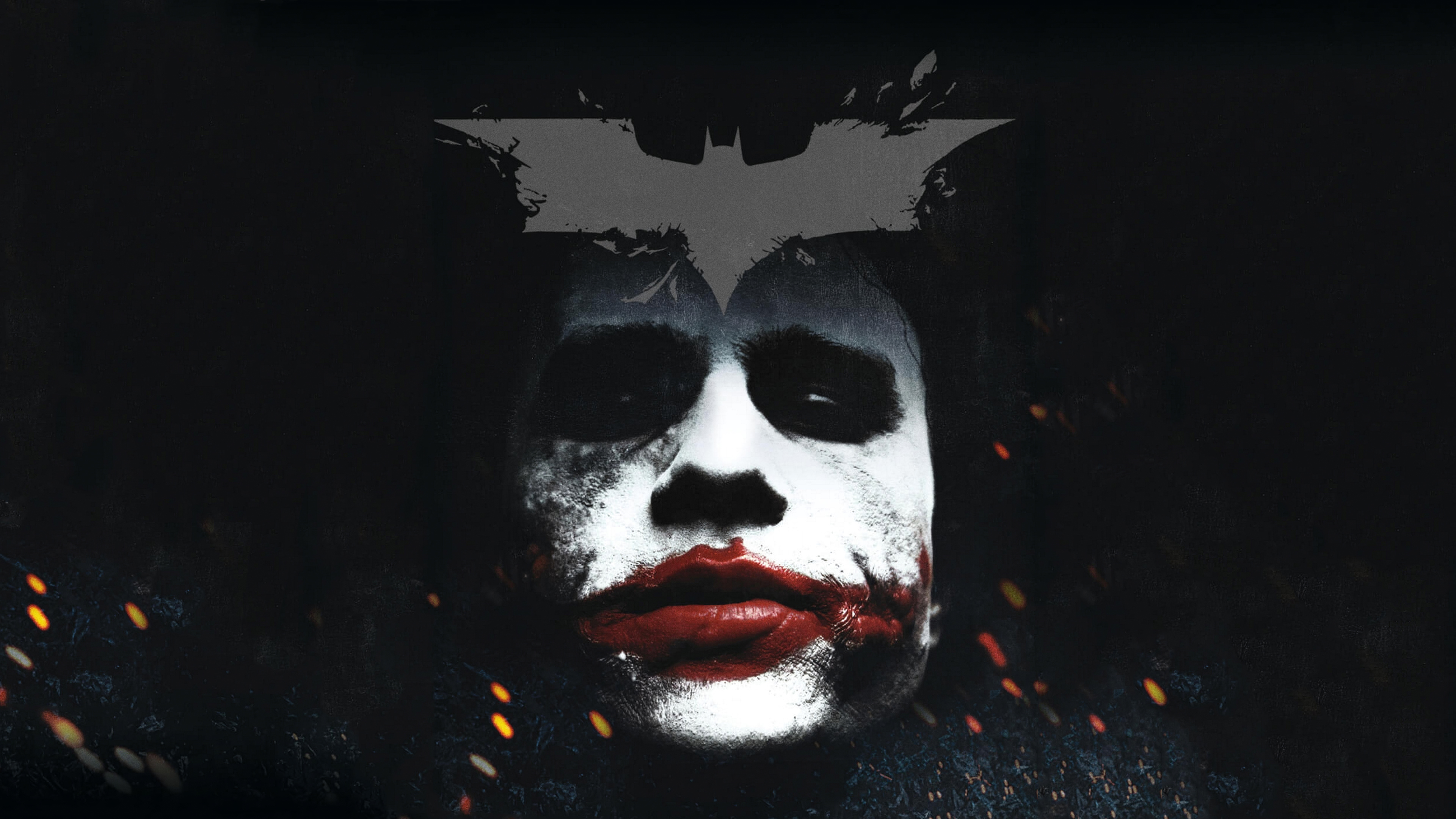 Dark Knight Joker Darkness 4k Wallpaper HD Superheroes