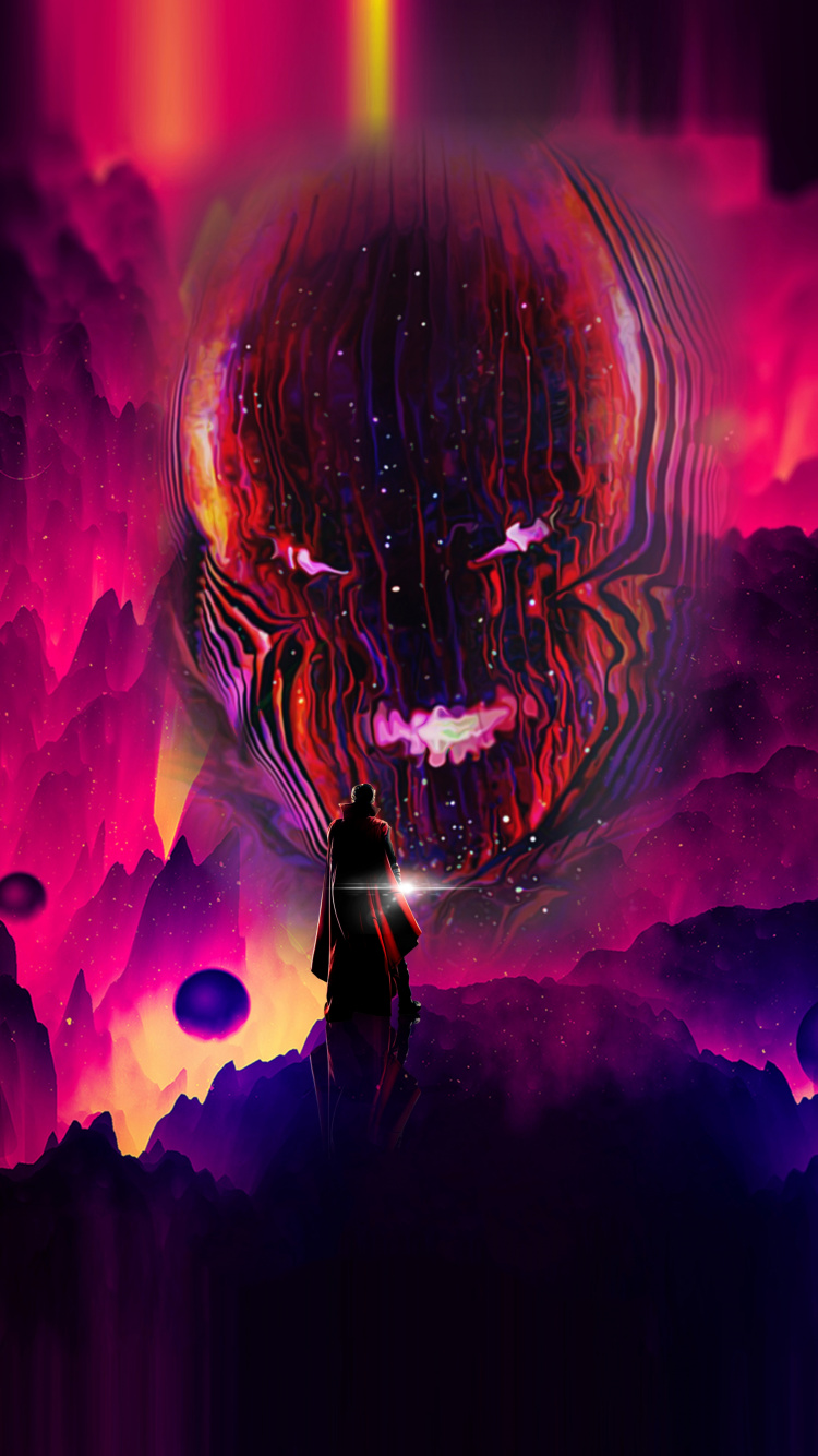 Download Doctor Strange movie dark dimension fan art wallpaper