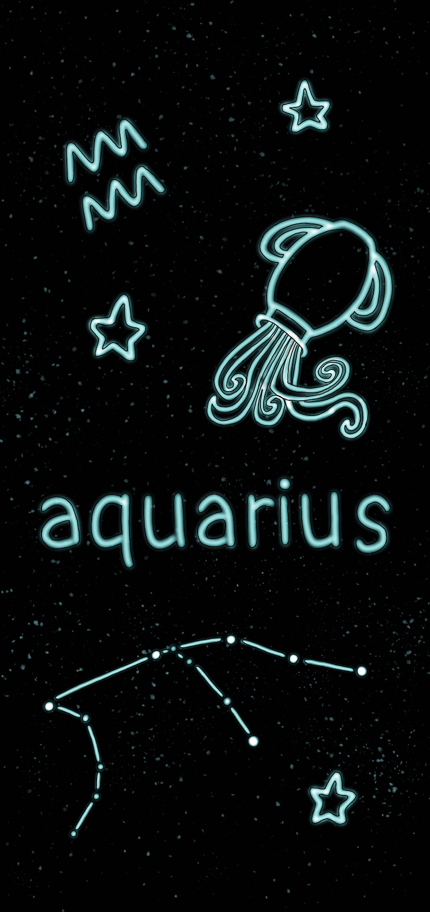 HD Aquarius Wallpaper Discover More Astrological Symbol