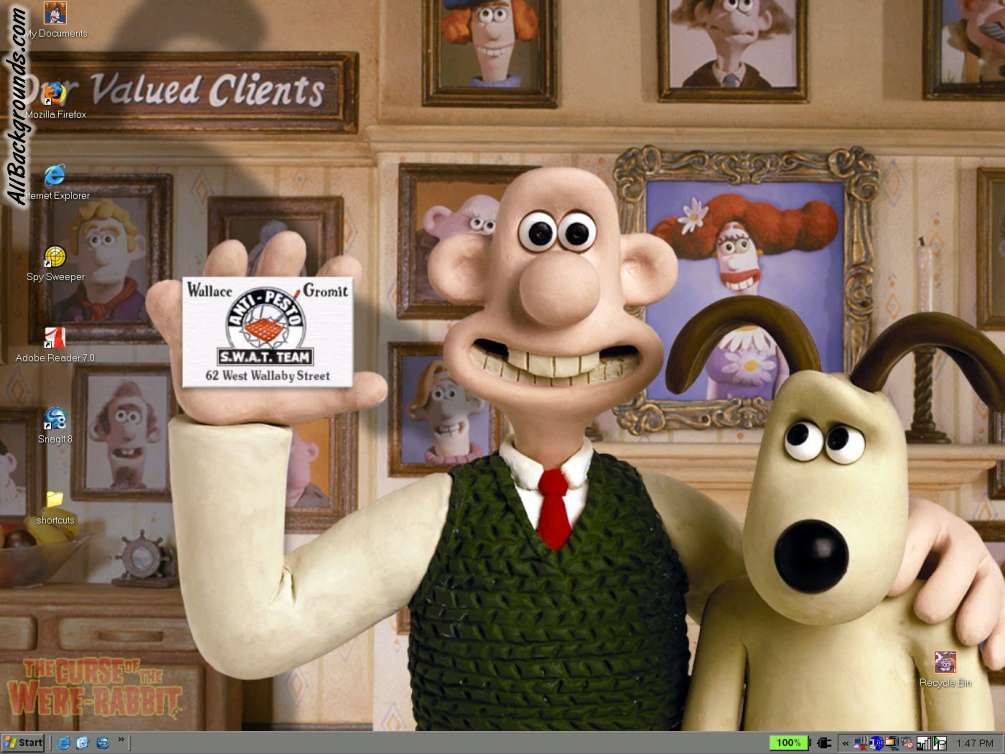 Wallace And Gromit Background Myspace