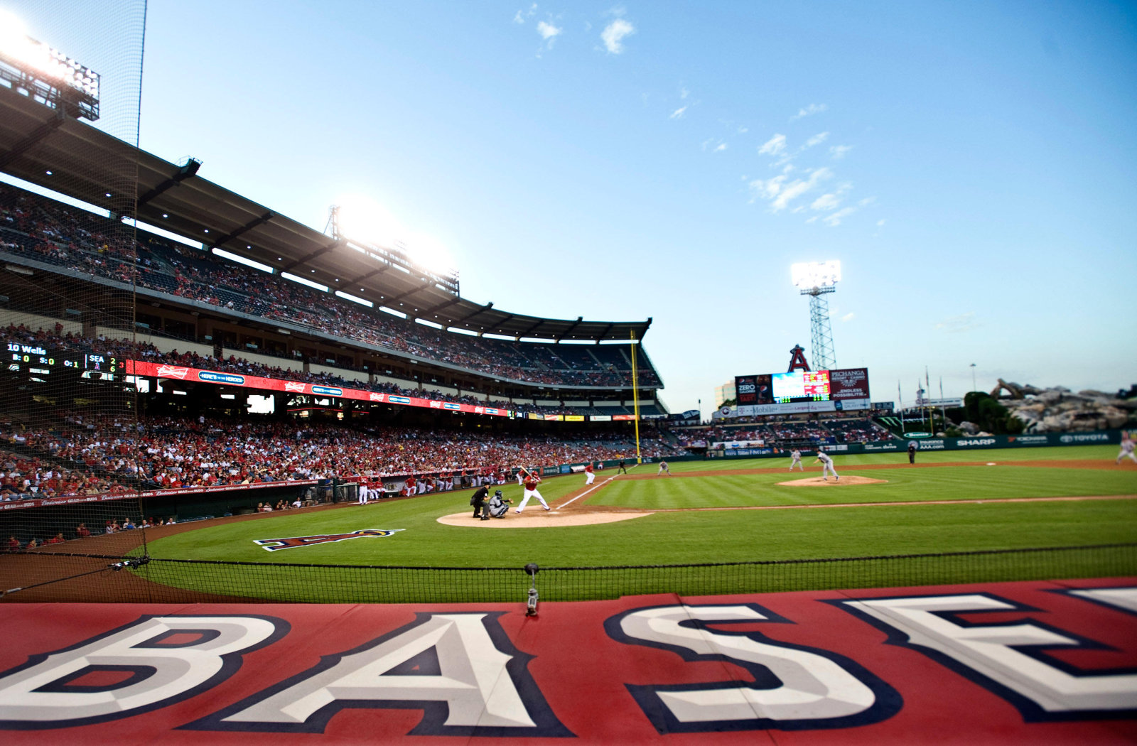 Angel Stadium Of Anaheim Baseball Gameday Guide Mapquest