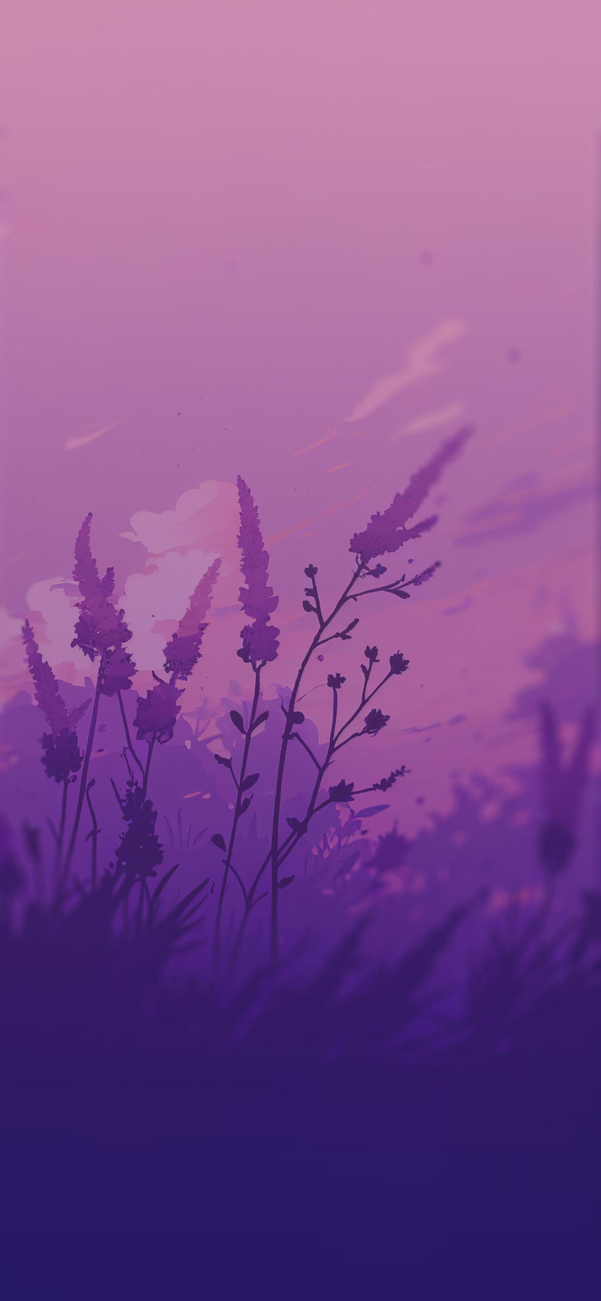 Lavender Aesthetic Wallpaper Purple iPhone