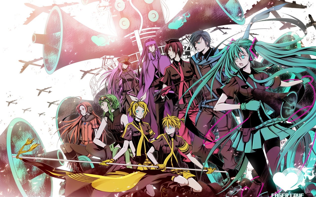 Vocaloid Characters Desktop And Mobile Wallpaper Wallippo