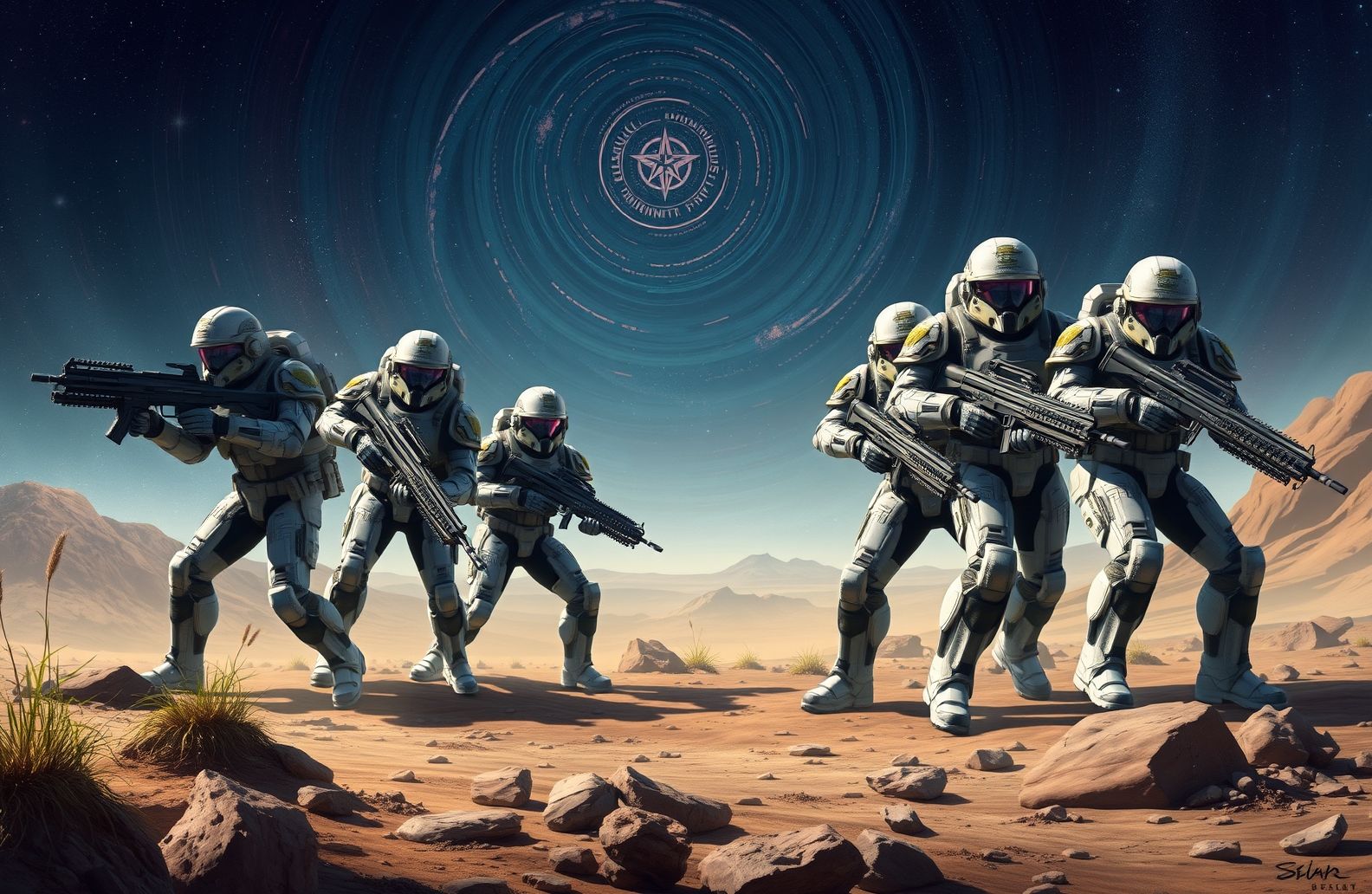 Space Marines Wallpaper