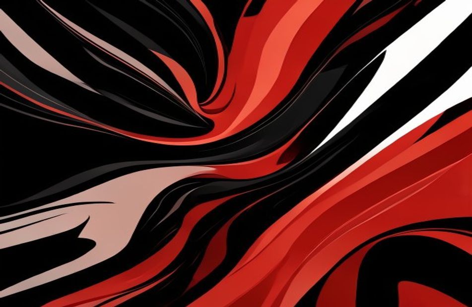 Black And Red Abstract Wallpaper