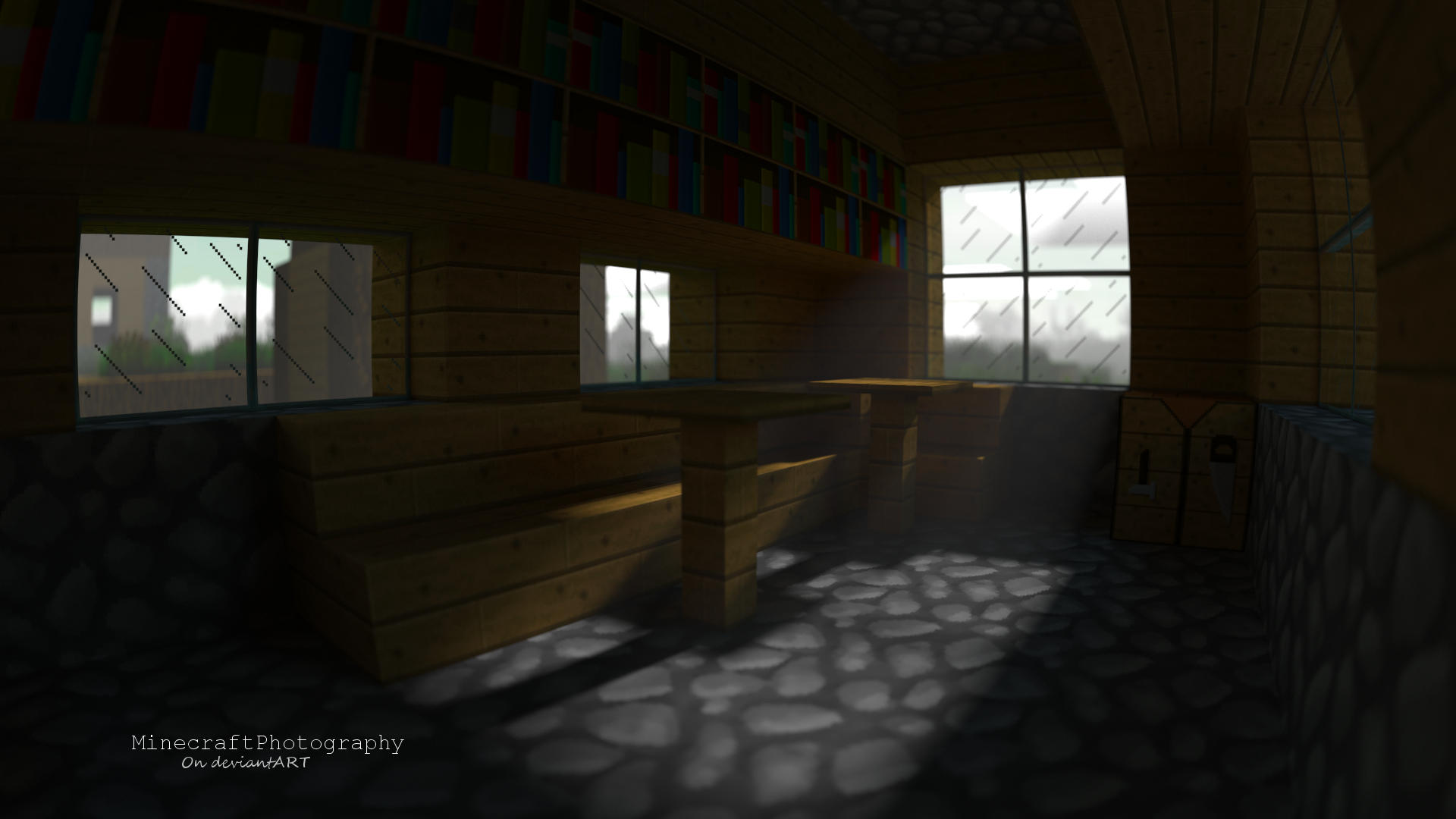 Free download Village Room Minecraft Render and Wallpaper by