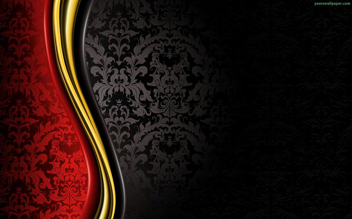 black and red wallpaper designs