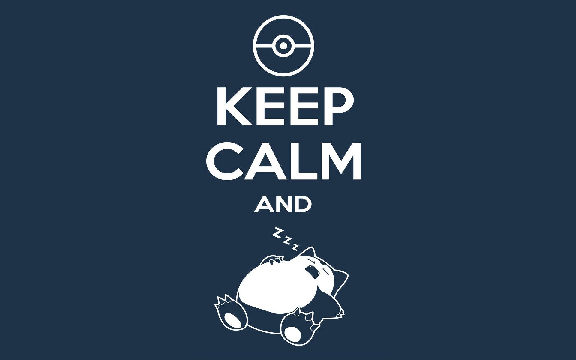 Funny Pokemon Minimal Typography Keep Calm And Carry On Wallpaper