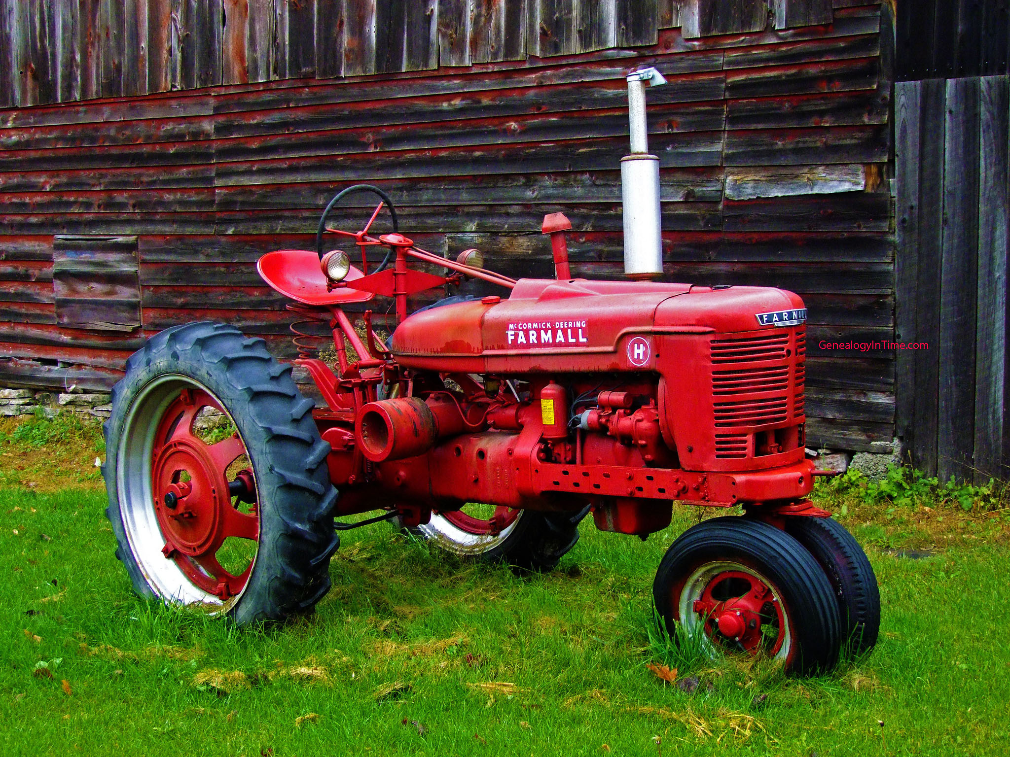 1948 McCormick Deering Farmall farm tractor