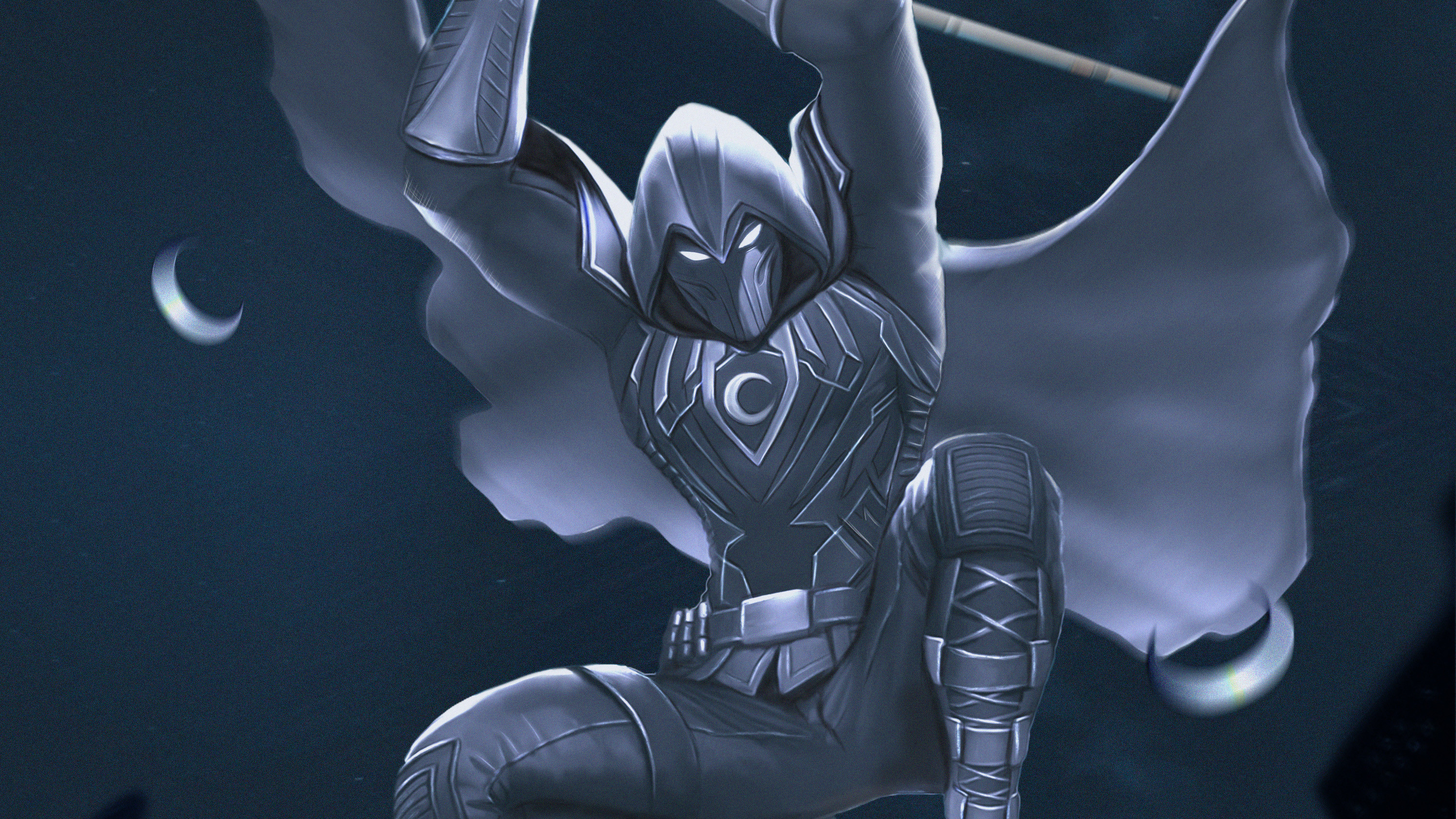 Moon Knight New Wallpaper HD Superheroes 4k