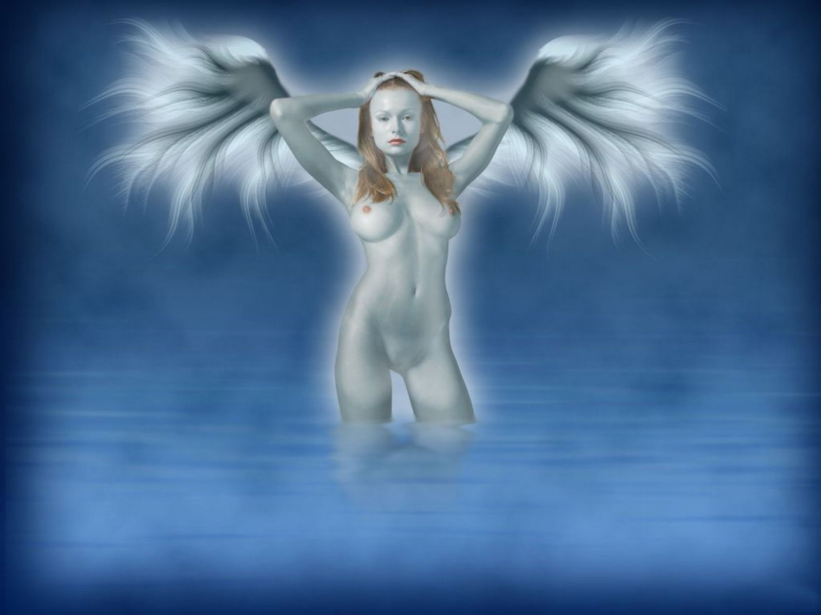 Of The Angel Wallpaper Water 3d For Desktop Pictures