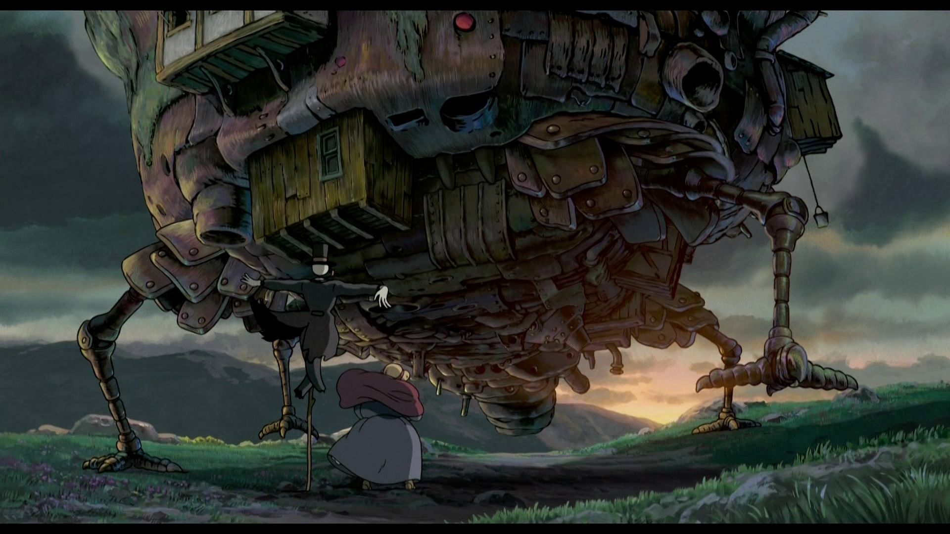 Studio Ghibli Howls Moving Castle Wallpaper Art HD