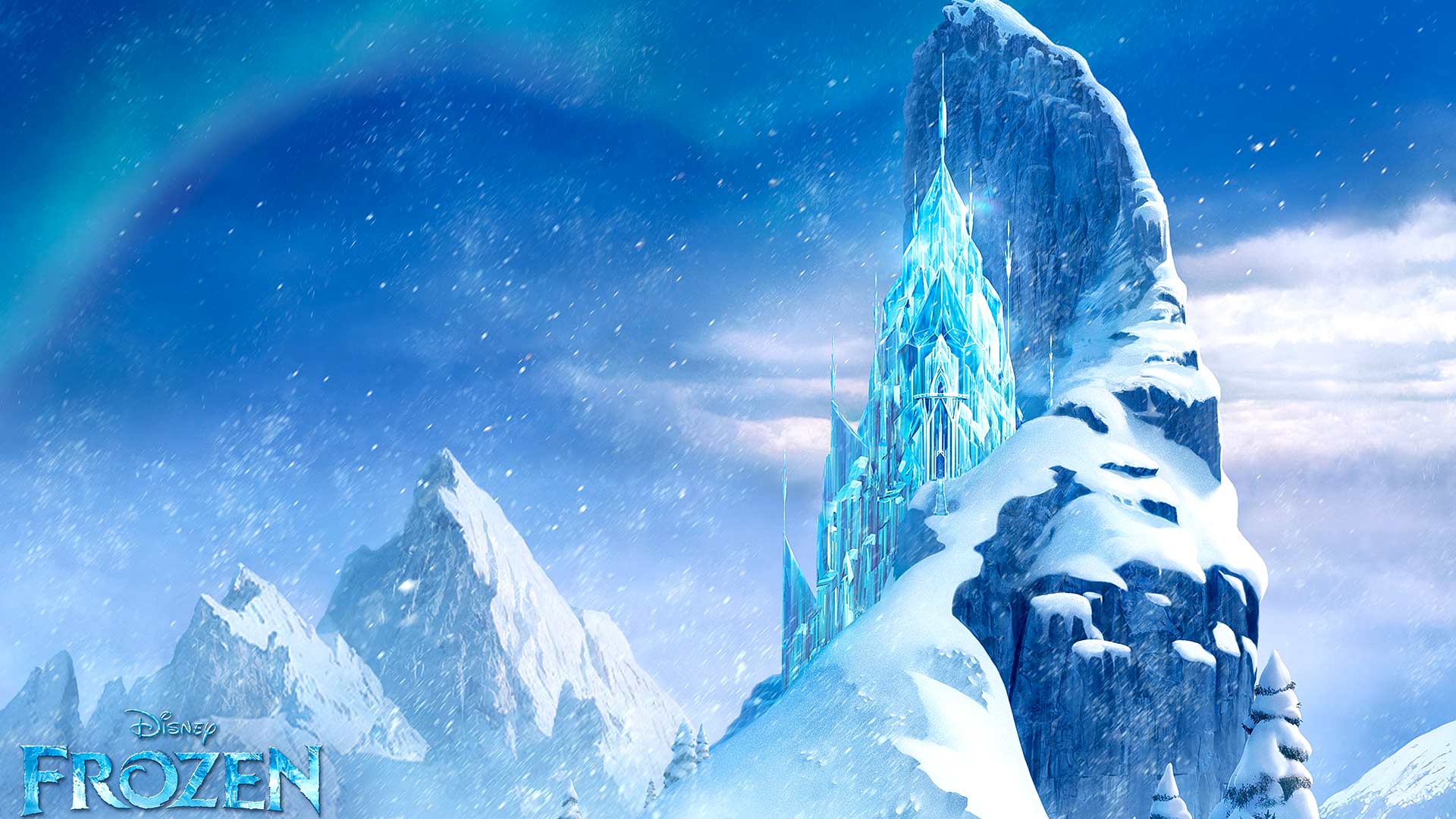 Frozen Zoom Background Disney Movie Virtual Meetings Background