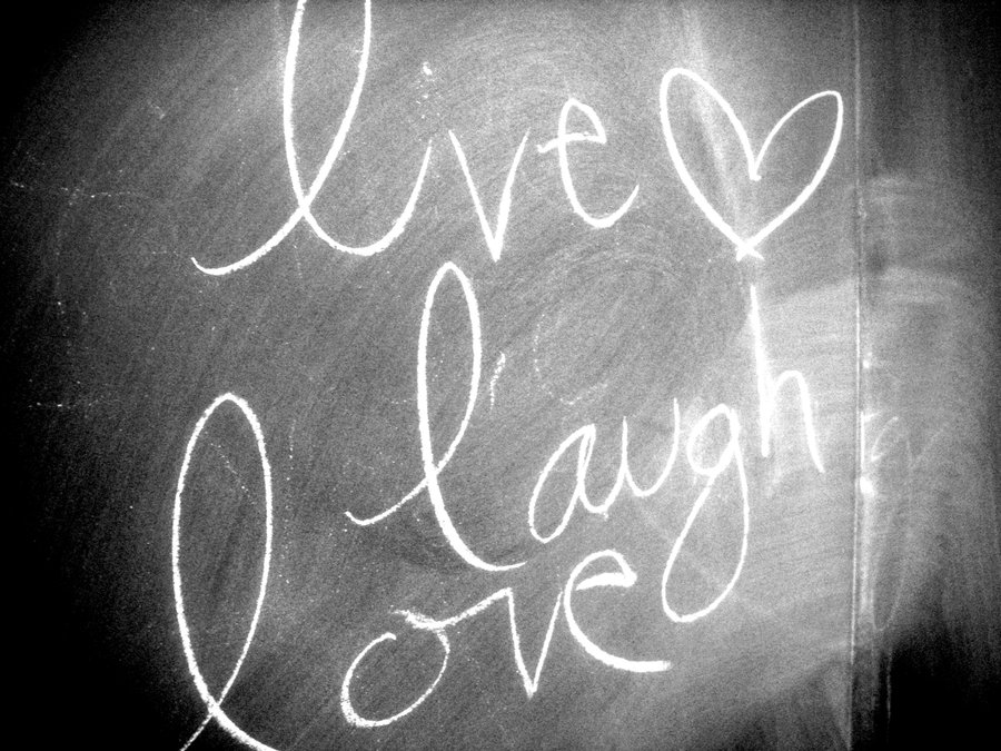 Live Laugh Love By Chocolate Swirls