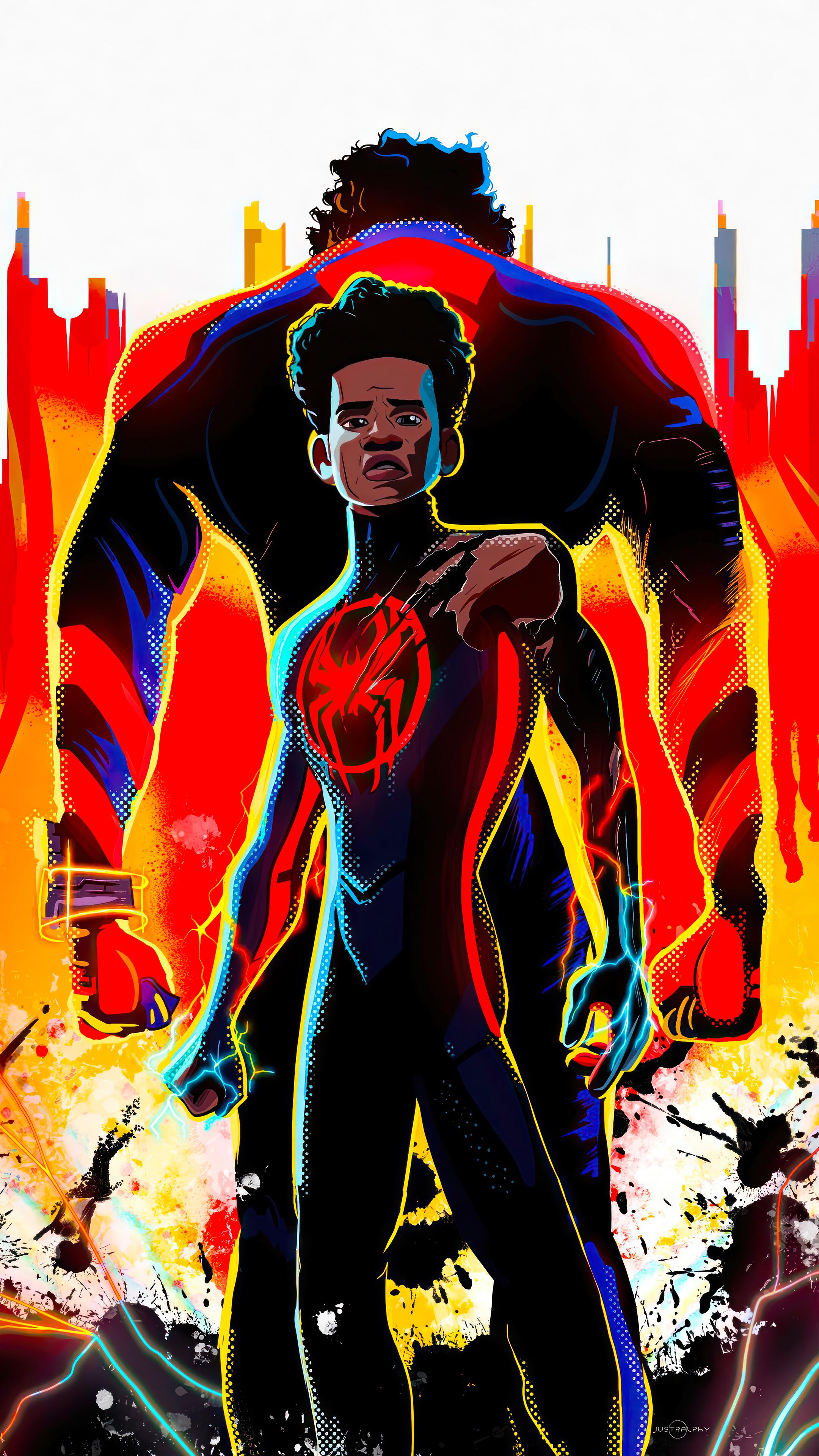 Spider Man Across The Verse Miles Morales