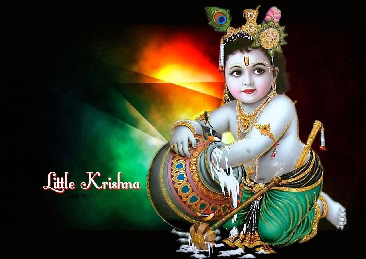 Little Krishna Wallpaper