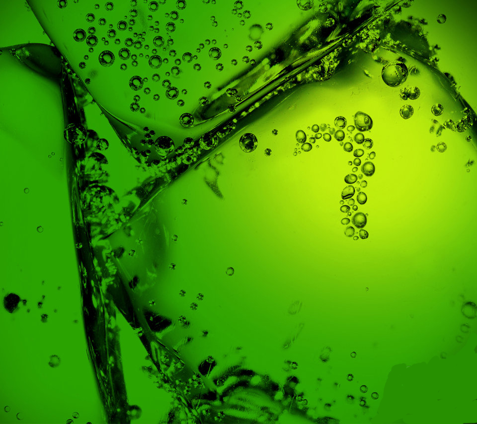 Green Beer Bubble Android Wallpaper