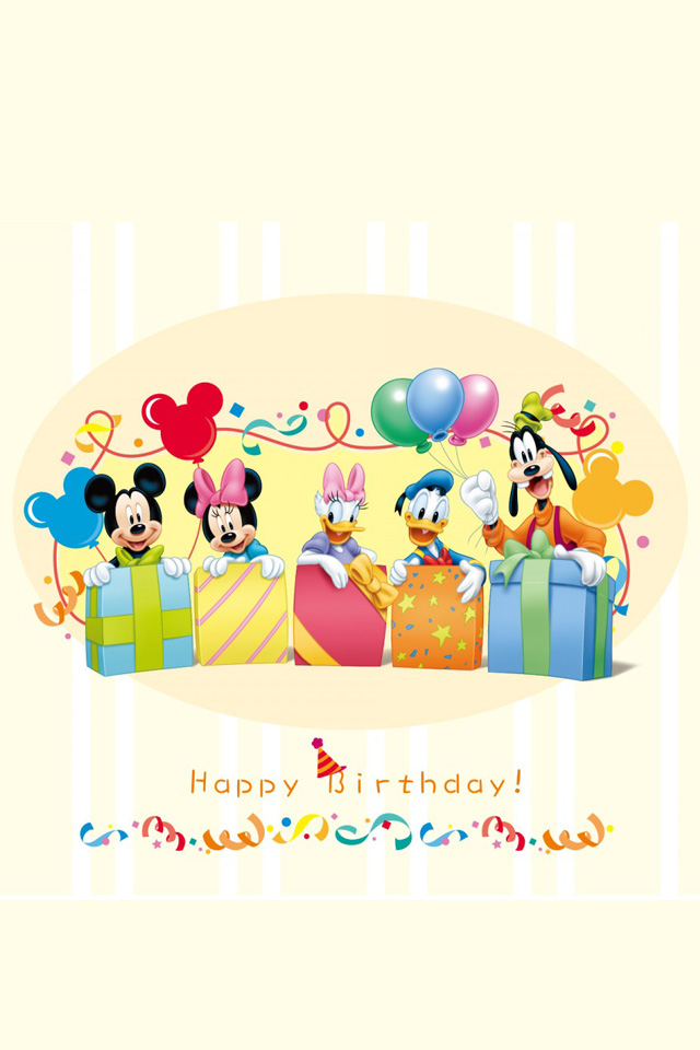 Cute Disney Mickey Mouse iPhone Wallpaper