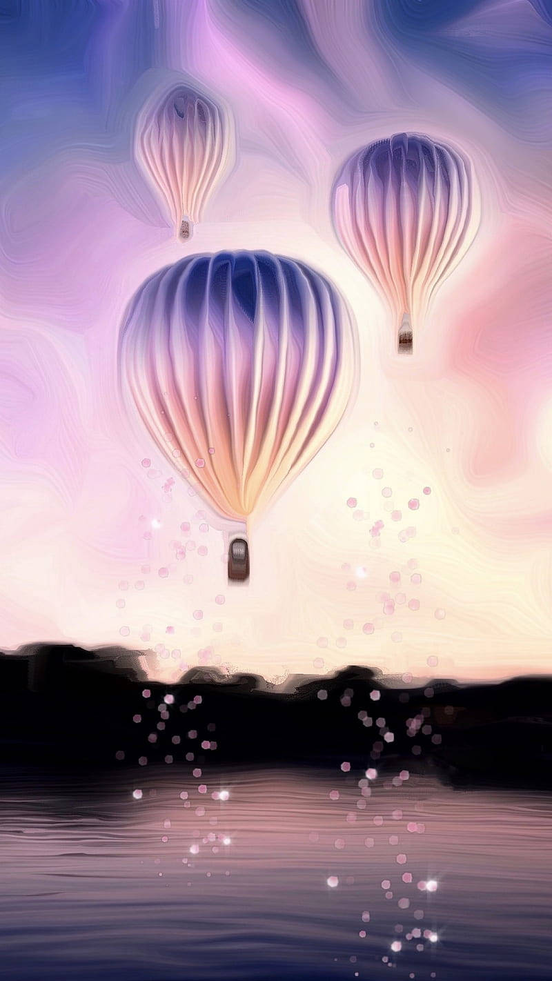 Hot Air Balloon Wallpaper